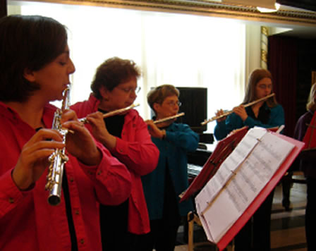 Pam Murchison & Flute Choir