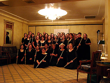 Flute Academy in the Green Room, Galway